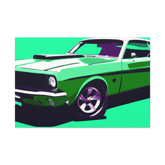 Rusty Ratrod - Automobile - Canvas