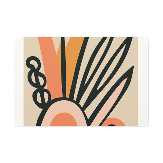 Peregrine Duckling. - Midcentury Canvas