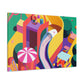 Cotton Candy Castle-Amusement - Canvas