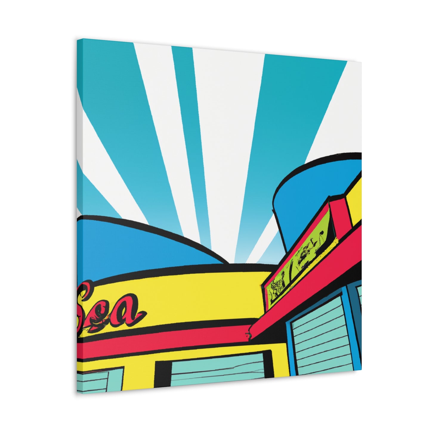 The Bop-A-Rama. - Canvas - Pop Art