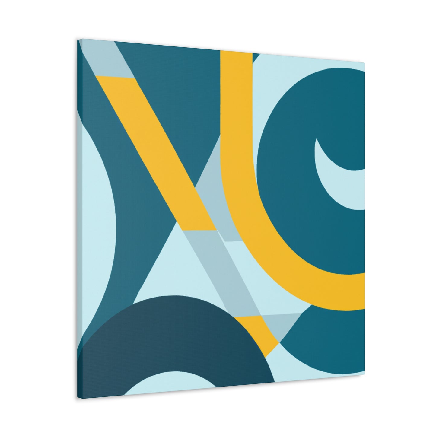 "The Tipping Point - Midcentury" - Canvas