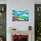 Sky View Way - Pop Art Canvas