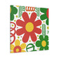 Flowerful Fancies - Floral Canvas