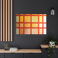 Orange Slice - Glass Canvas
