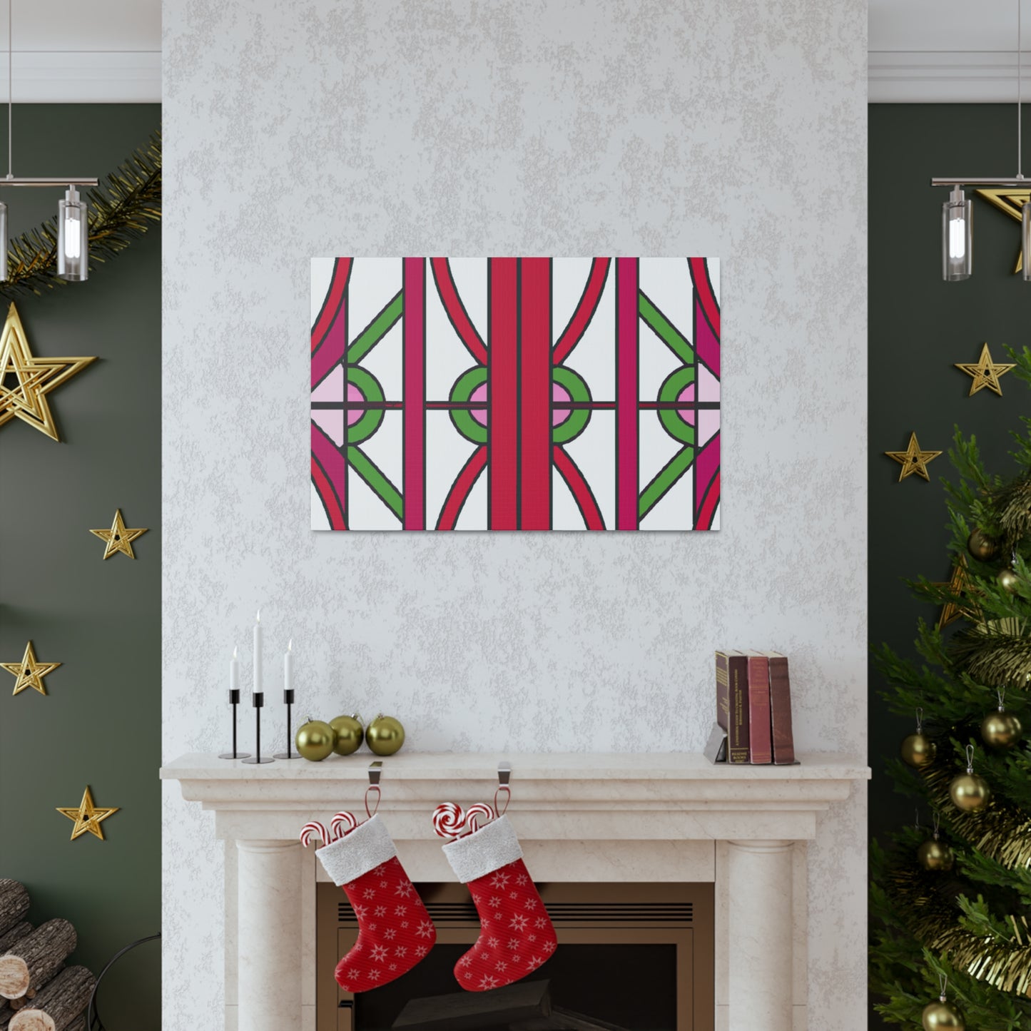 Cheerful - Glass Canvas