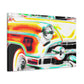 'Classic Car Dash' - Automobile Canvas