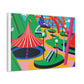 Bloomscape Park - Landscape - Amusement Canvas