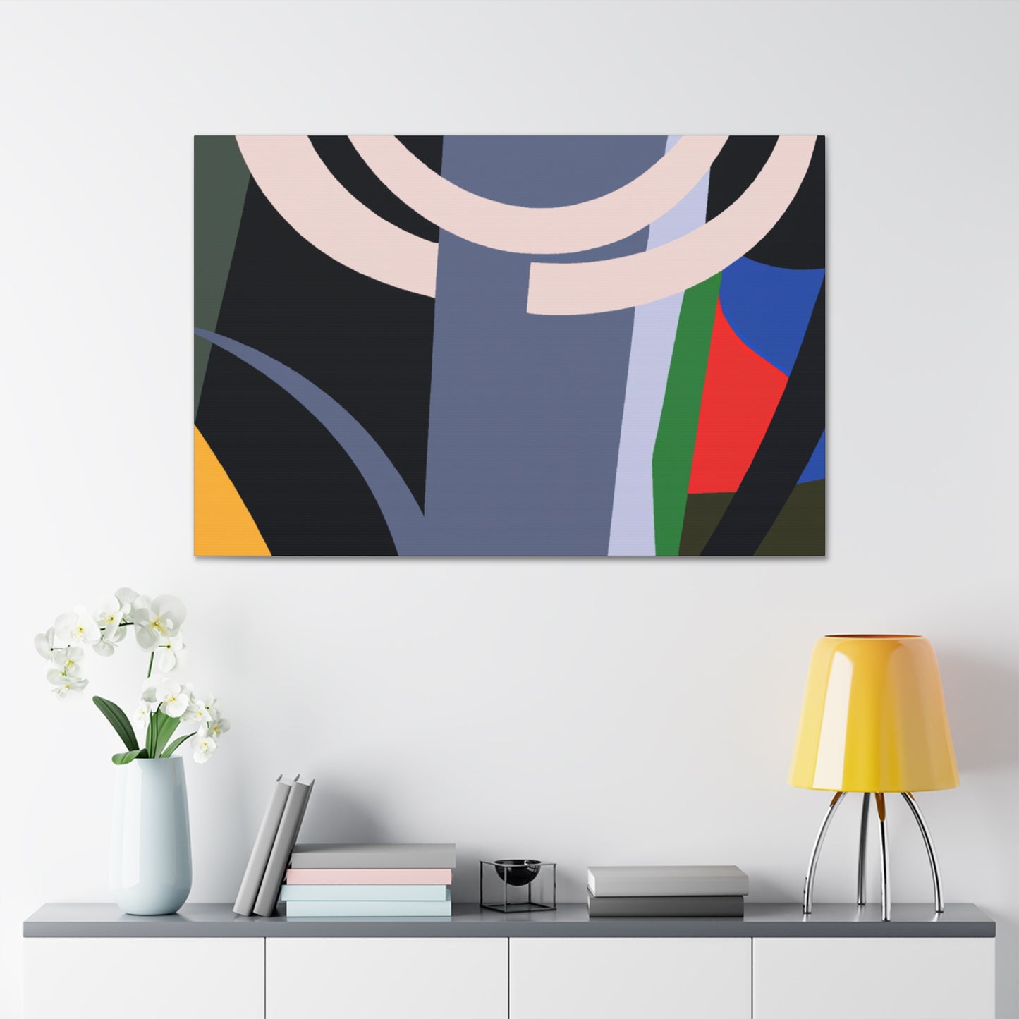 Crystal Tower - Art Deco Canvas