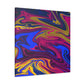 Aquabloom - Abstract - Canvas
