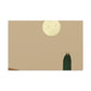 "Scalloped Elegance - Vintage Contemporary" - Desert Canvas