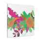 Blissful Joy - Floral - Canvas