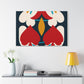 Glowfinch - Midcentury Canvas