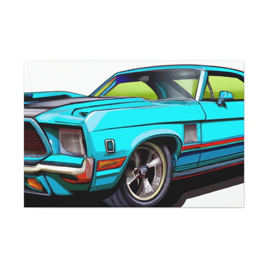 The Vroomer - Automobile - Canvas