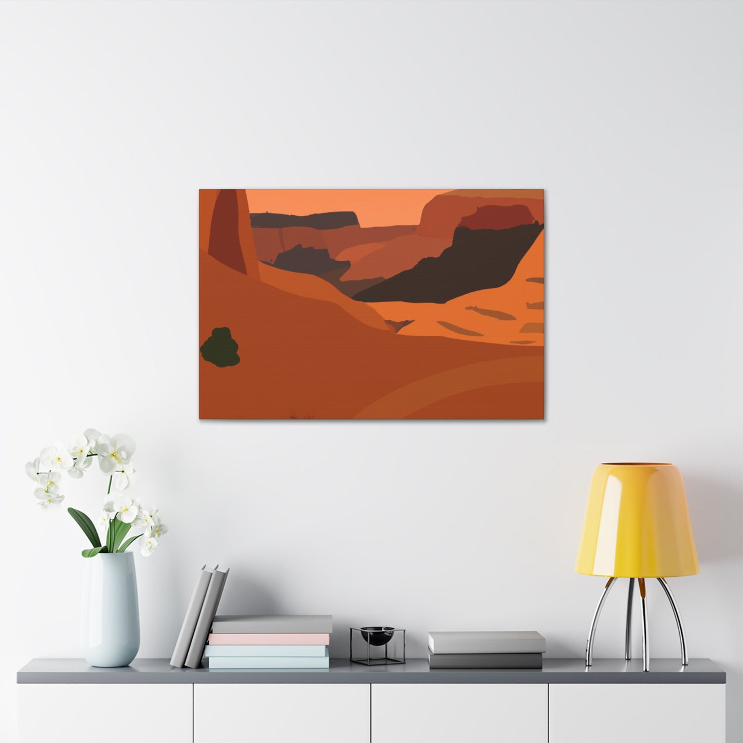 Sandwhirls-Landscape - Canvas - Desert