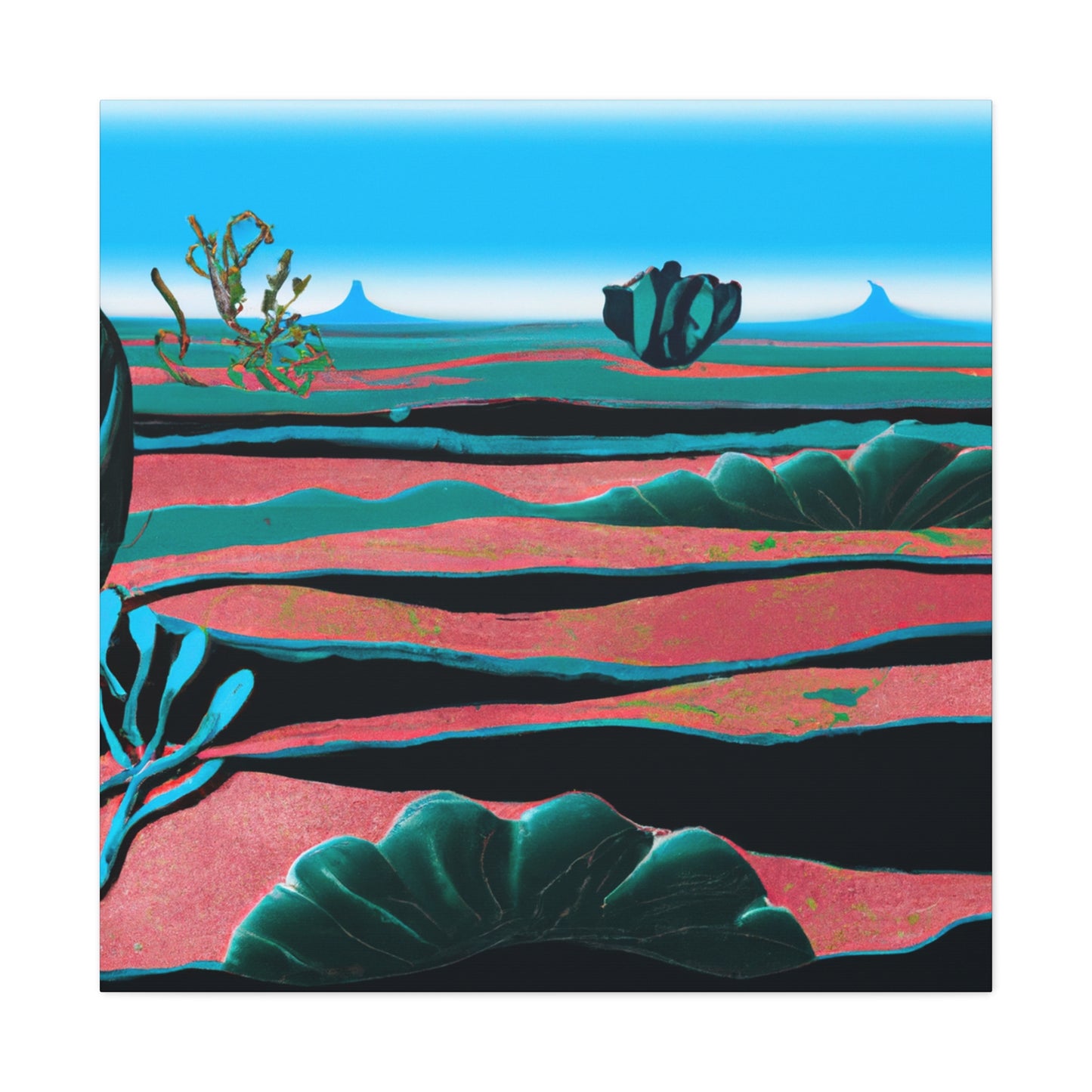 Desert Sunrise - Landscape - Canvas