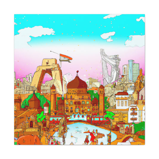Kashmiri Splendour - Destination India - Canvas