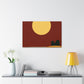 Peeking Ears - Midcentury Canvas