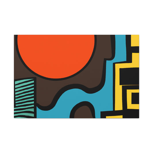 Fading Sunlight - Midcentury - Canvas
