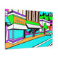 Hollywood Avenue - Pop Art Canvas