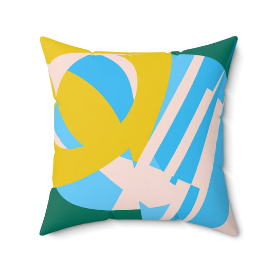 Spun Polyester Square Pillow