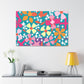 Roselle - Floral - Canvas