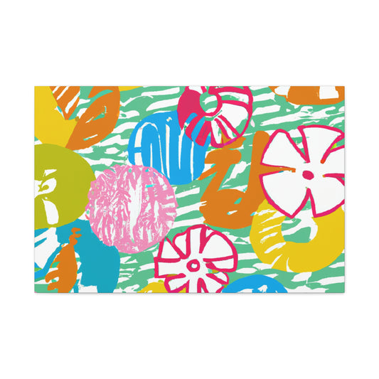 Rhapsody - Floral - Canvas