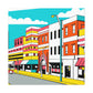 Jukebox Avenue - Pop Art Canvas