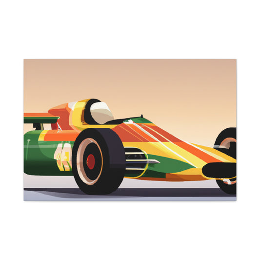 Lightning Flash - Automobile - Canvas