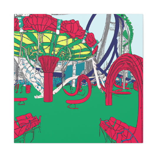 Laughterland - Amusement - Canvas