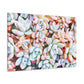 Floral Bouquet in the Garden. - Canvas - Succulent