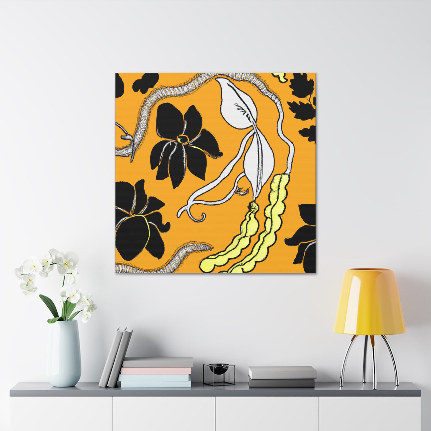 Dahlia Dream - Floral - Canvas