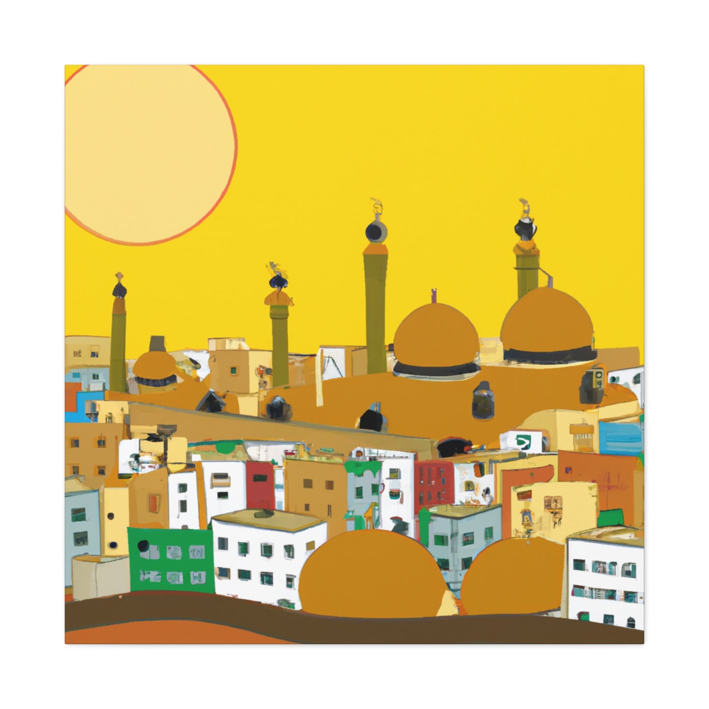 Shaybi - Middle East - Canvas