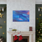 Windy Winter - Abstract Canvas