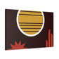 Gliding Shapes- Midcentury - Canvas