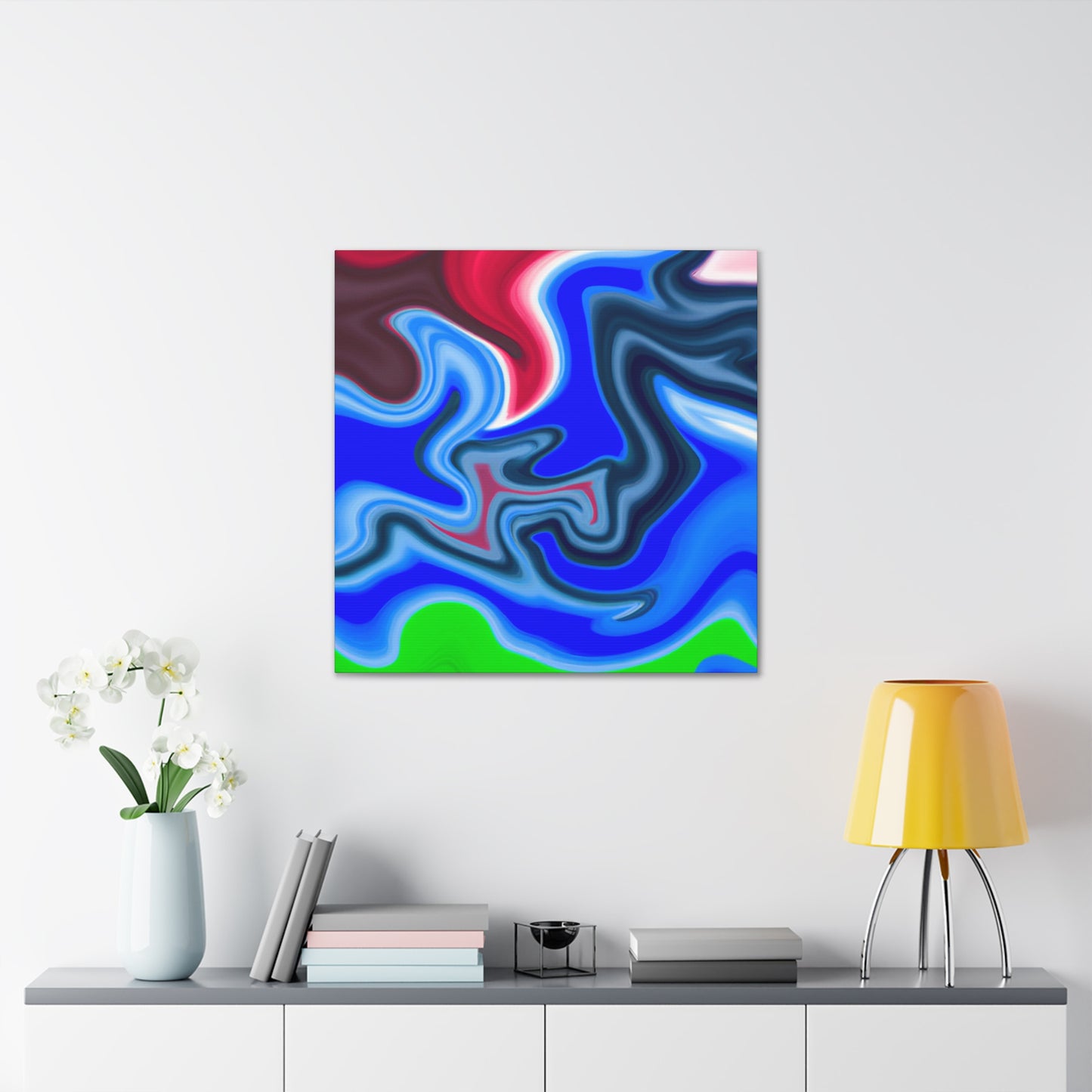 Waterfall Dew - Abstract - Canvas