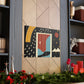 Honey Entry - Midcentury Canvas