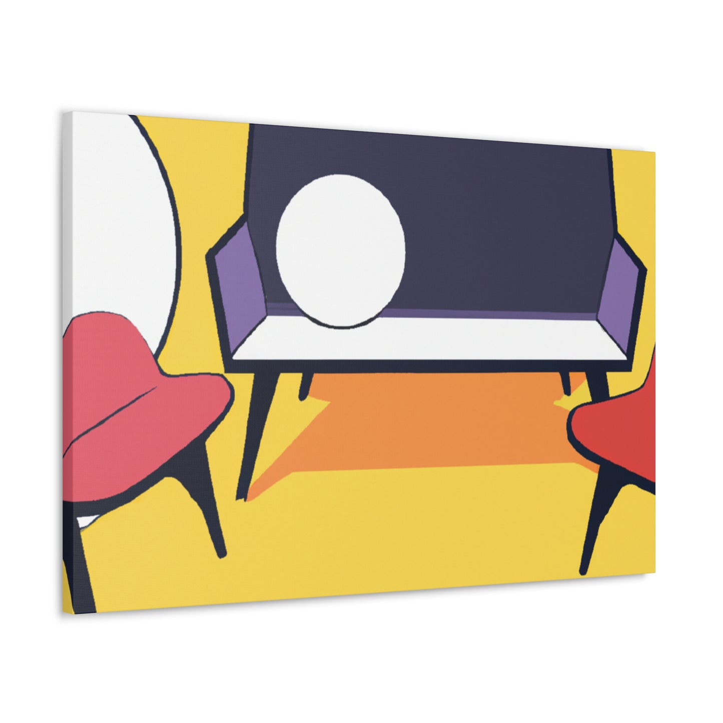 Urban Oasis- Midcentury - Canvas