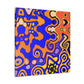 Aqua Aura - Abstract - Canvas