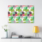 Blossom Bright - Floral - Canvas