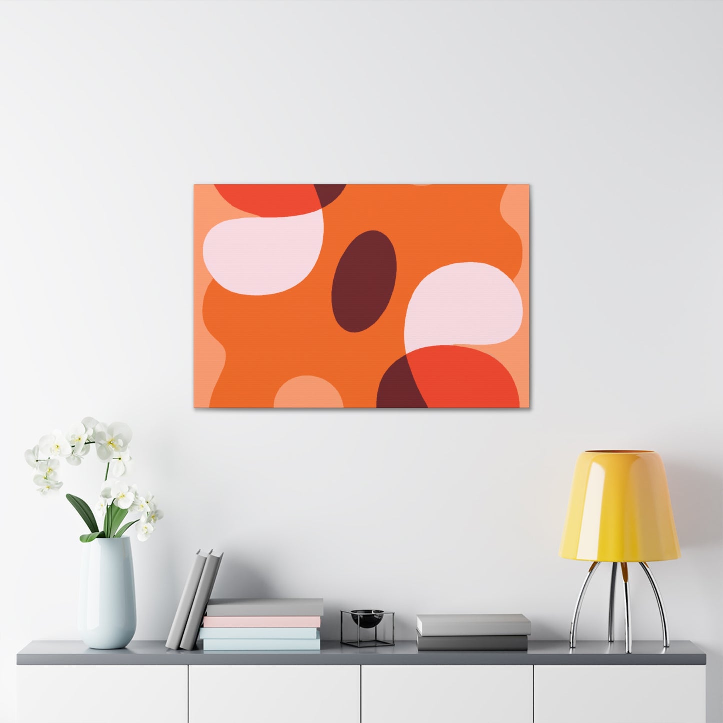 Rising Action- Midcentury - Canvas