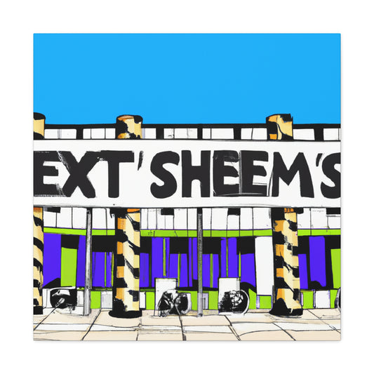 Wierd Storefront- Canvas Pop Art