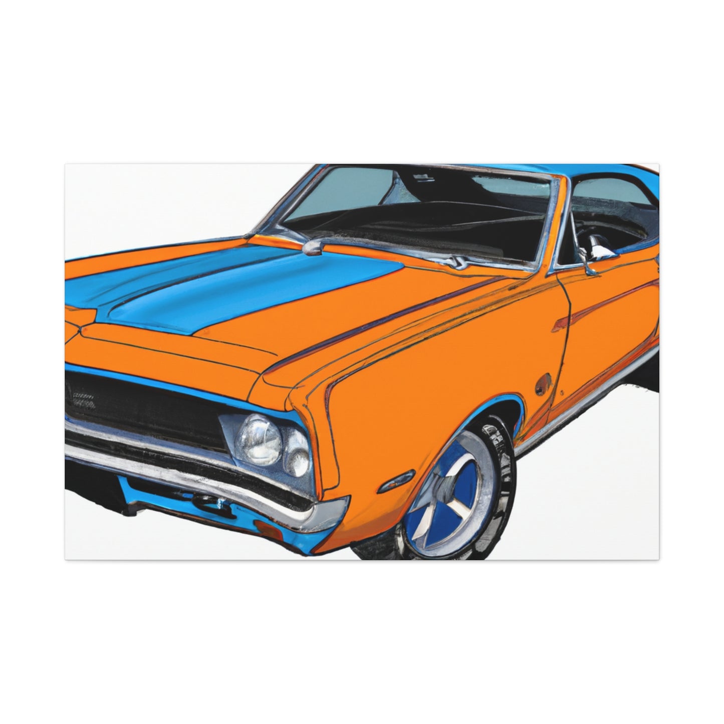 Blast-Off - Automobile - Canvas