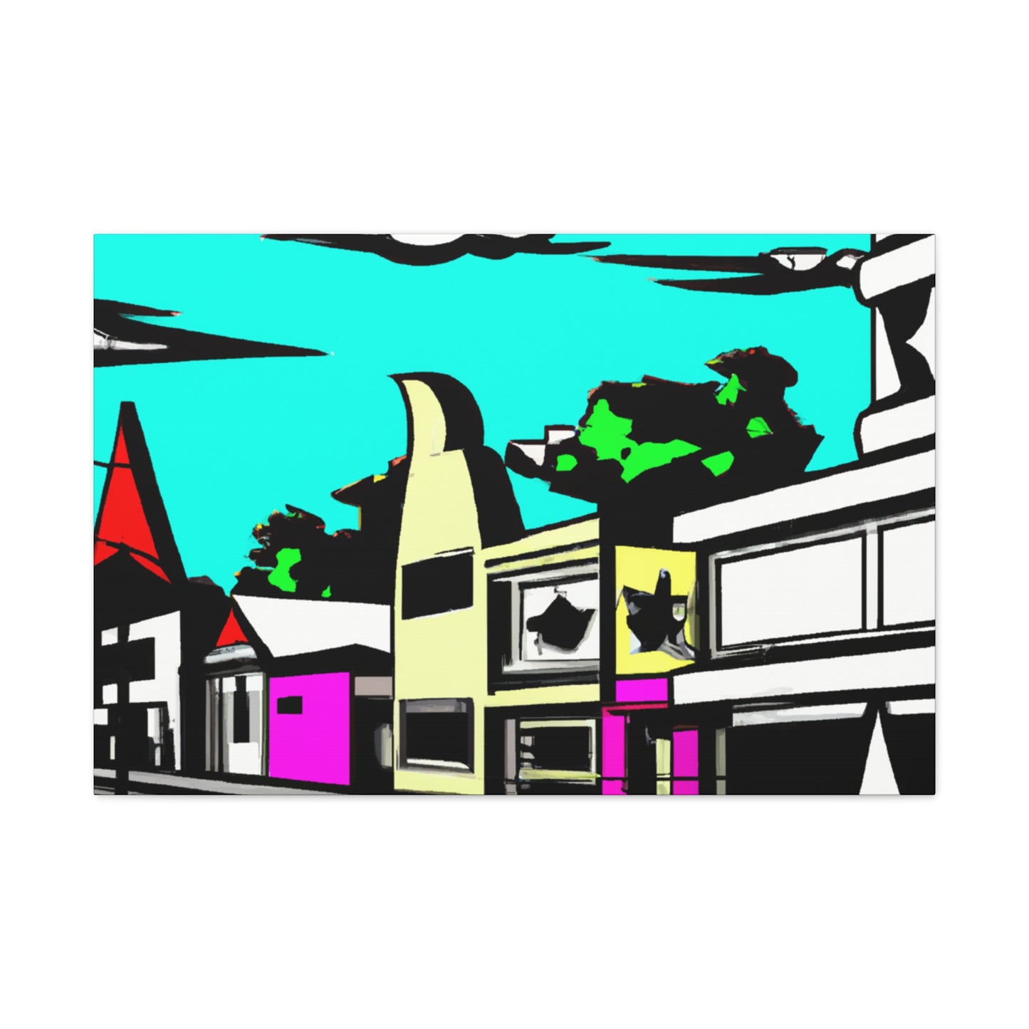 Cracker Row. - Canvas Pop Art