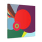 "Cheerful Vibes - Midcentury" - Canvas
