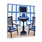 Waiting Room Lounge - Midcentury - Canvas