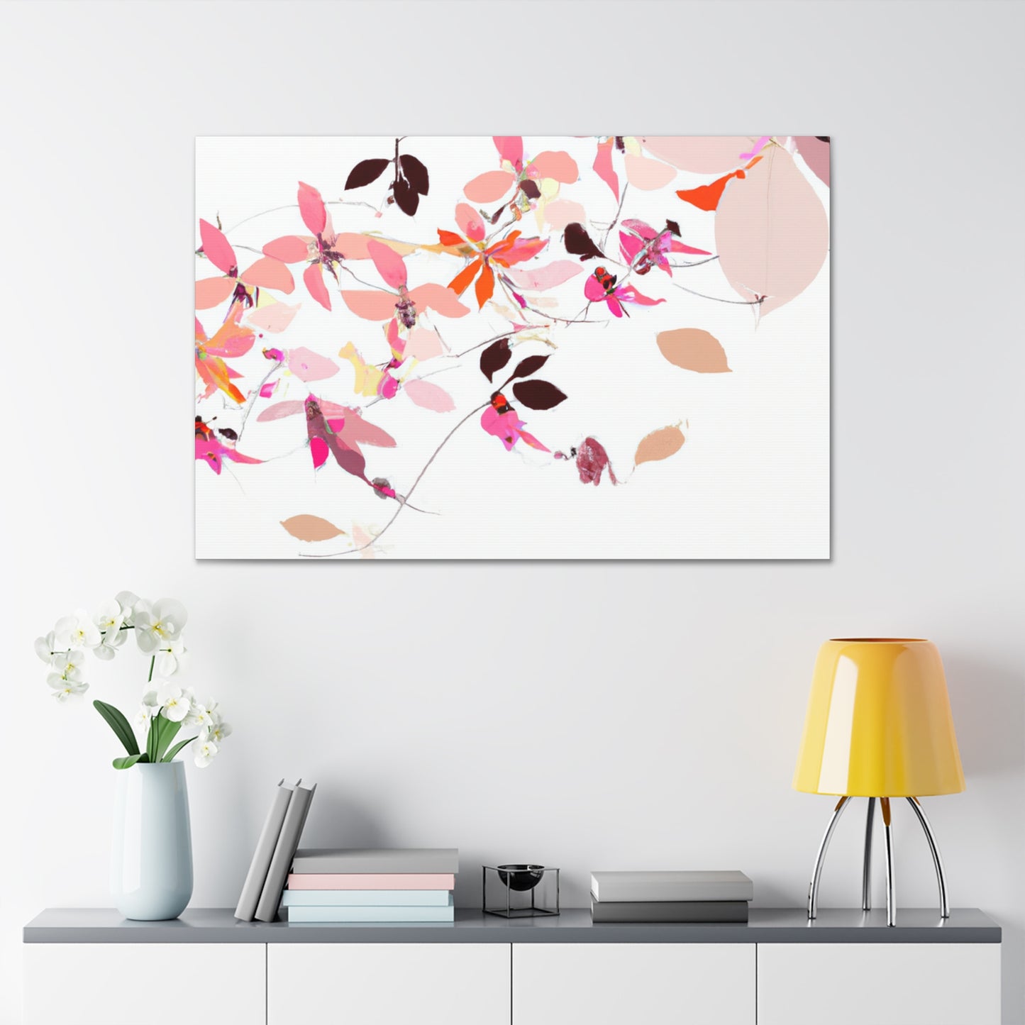 Azure-Floral - Canvas