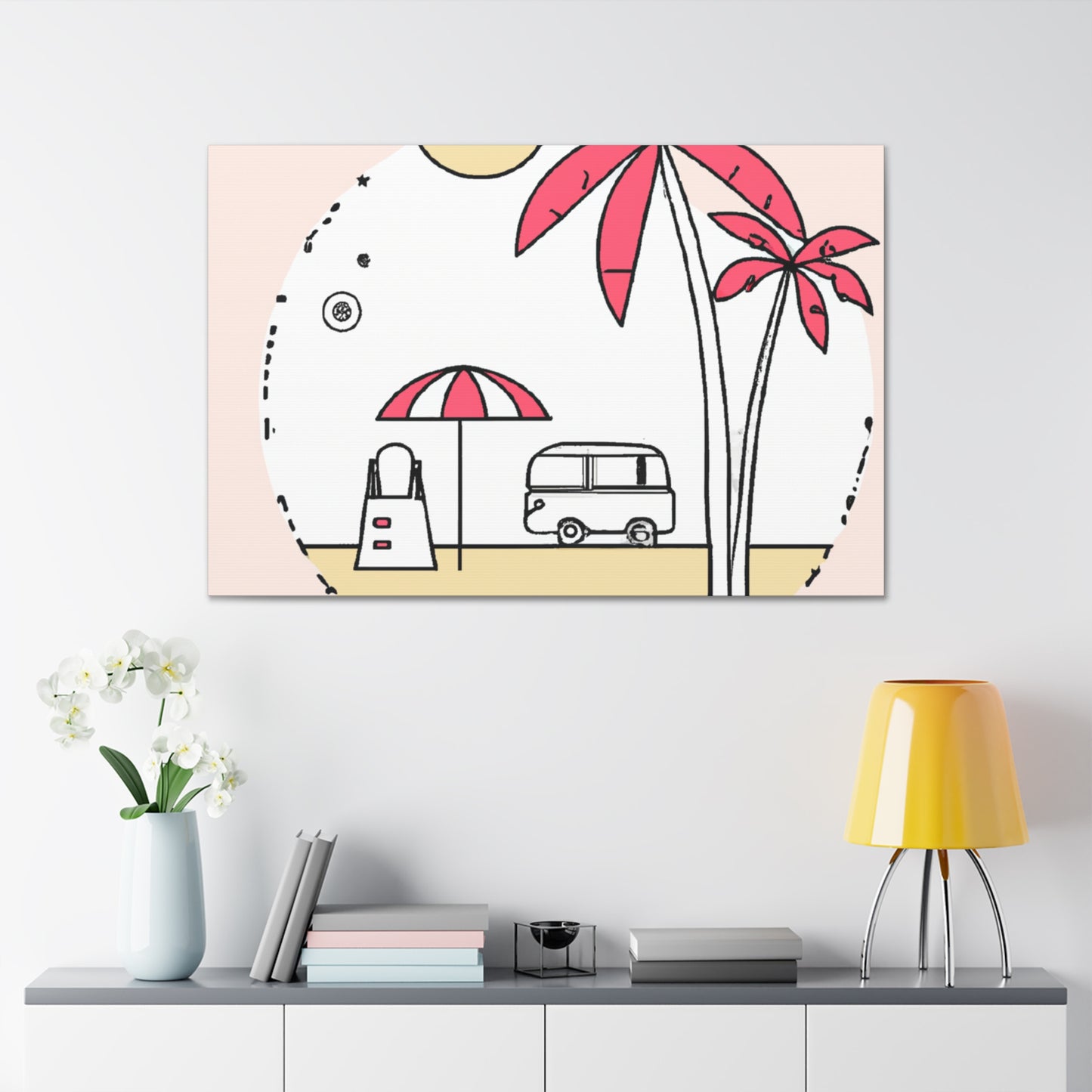 Simple Spectrum - Minimalism - Canvas