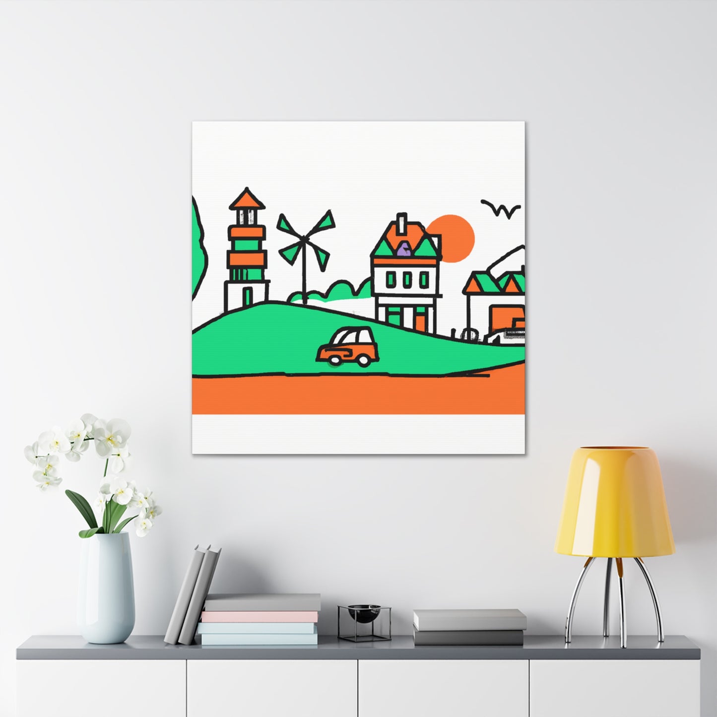 Light Horizon - Minimalism - Canvas