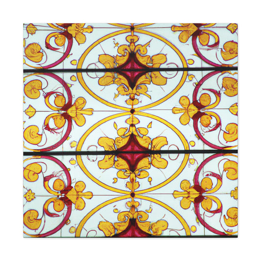 Cheery Citrus Splash - Glass Canvas