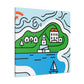 Lakefront Sparkles - Minimalism - Canvas